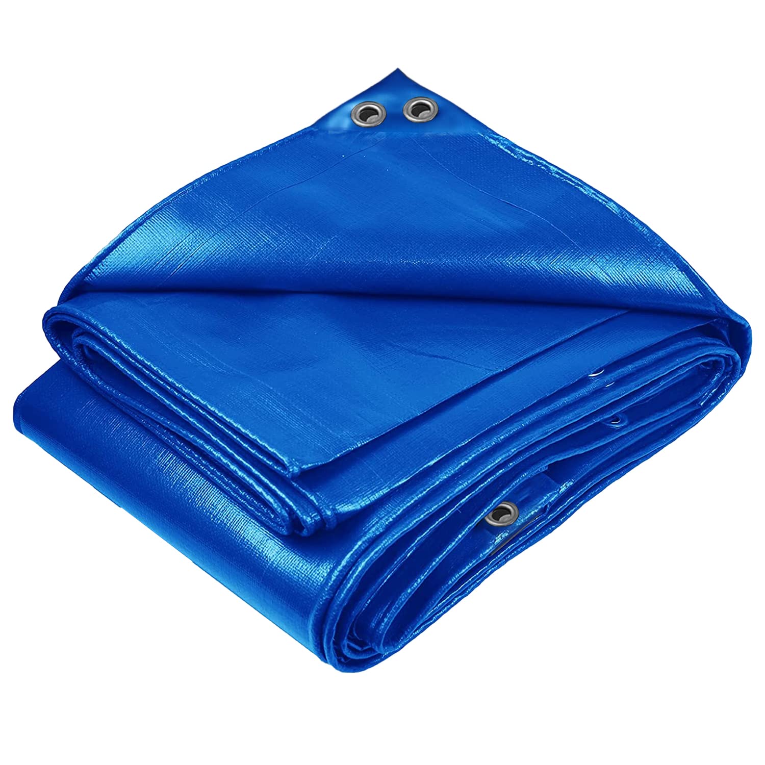 250 GSM Heavy Duty Tarpaulin Extra Strong, Strengthen Eyelets, UV Resistant, 100% Waterproof, Cross Laminated Tarpaulin